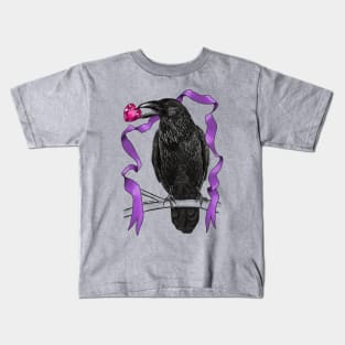 Raven Brings Gifts Kids T-Shirt